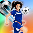 النسائية كرة القدم القدم لعبة