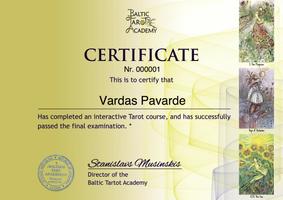 Professional Tarot Education Cartaz