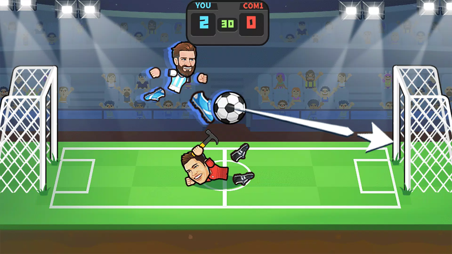 Play Go Flick Soccer Online for Free on PC & Mobile