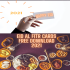 eid al fitr greeting Card free download icône