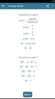 Triangle Solver ảnh chụp màn hình 3