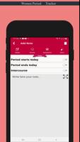 Women Period Tracker screenshot 2