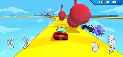 Stumble cars: Multiplayer Race Affiche