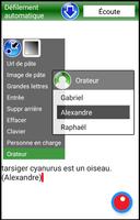Compte rendu de réunion tarsiger cyanurus. capture d'écran 1
