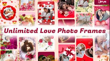 Romantic Love Photo Frames App स्क्रीनशॉट 1