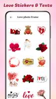 Romantic Love Photo Frames App स्क्रीनशॉट 3