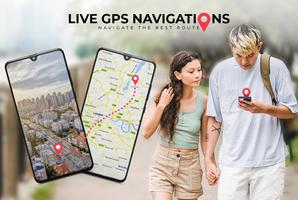 Voice GPS Navigation Direction poster
