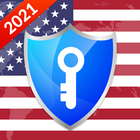 USA VPN: Unlimited Fast VPN &  アイコン