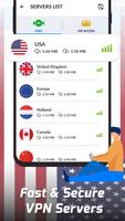 USA VPN: Unlimited Fast VPN &  تصوير الشاشة 1