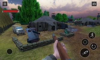 guerre mondiale 2 dernière bataille 3D: jeu ww2 Affiche
