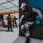 terör karşıtı sayaç saldırı SWAT polis 3D simgesi