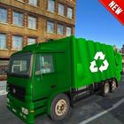 City Garbage Truck 2018: Road Cleaner Sweeper Game icon