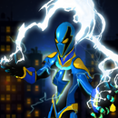 électrique super héros énergie secousses ville 3D APK