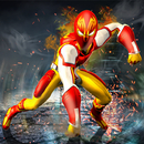 Flame Hero Flying Superhero City Rescue Mission APK