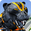 тигр превращение робот герой город спасение APK