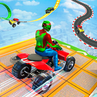Monster Truck Stunt Racer - Mega Ramp Racing games icône