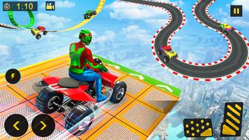 Monster Truck Stunt Racer - Mega Ramp Racing games Affiche
