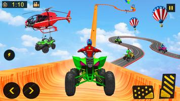 Monster Truck Stunt Racer - Mega Ramp Racing games Ekran Görüntüsü 1