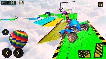 Monster Truck Stunt Racer - Mega Ramp Racing games capture d'écran 2