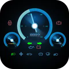 Скачать GPS спидометр: автомобиль приб APK