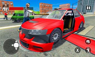 robo de gangster real coche destrucción juego captura de pantalla 1
