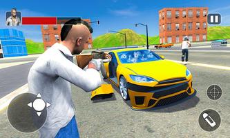 robo de gangster real coche destrucción juego captura de pantalla 2