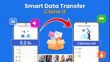 Smart Data Transfer: Clone It الملصق