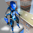 Superhero Frost Man City Rescue: Snowstorm Game icon