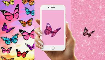 Butterfly Aesthetic Wallpaper Offline screenshot 1