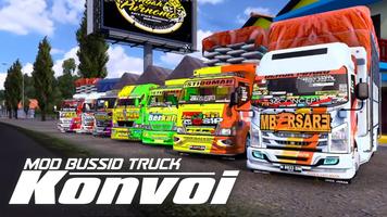 Mod Bussid Truk Konvoi poster