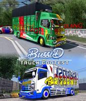 Mod Bussid Truk Kontes पोस्टर