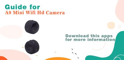 A9 Wifi App Advice Mini Camera Poster