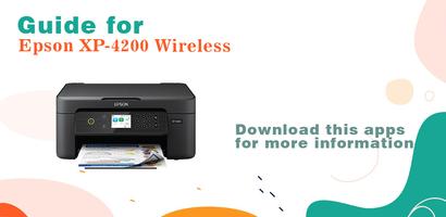 Epson XP-4200 Wireless Guide Poster