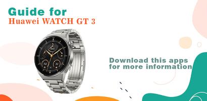 Huawei Watch GT 3 App Guide poster
