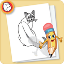 Lets Draw Hunde und Katzen APK