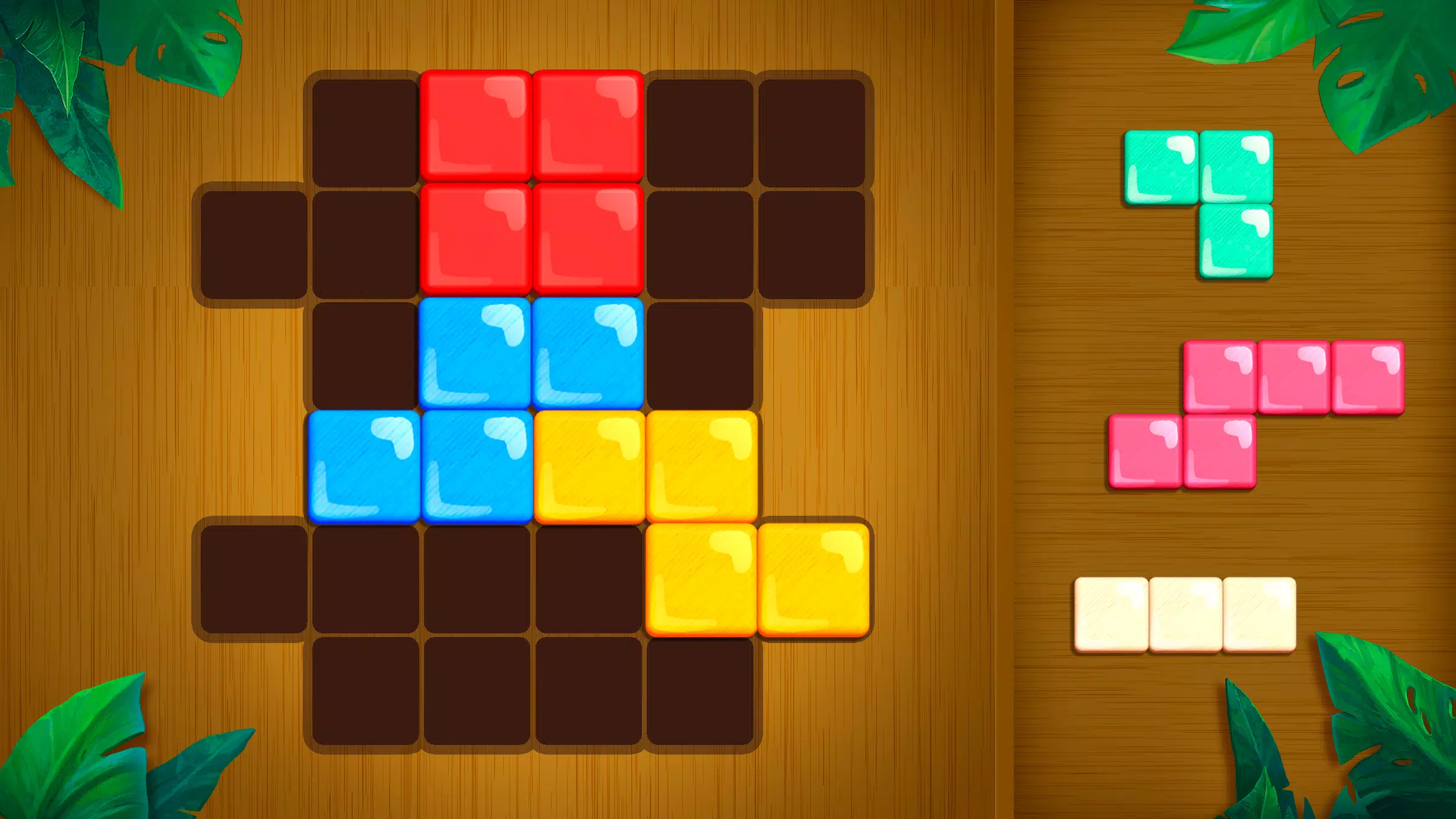 Block Wood Puzzle - Jogos de Habilidade - 1001 Jogos