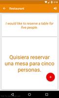 Spanish Travel Phrases captura de pantalla 3