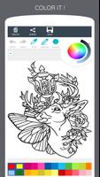 Cool Tattoo Coloring Book captura de pantalla 3