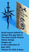 برنامه‌نما Tattoo Design Apps - Tattoo on My Photo Editor عکس از صفحه