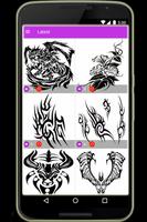 Poster Disegno del tatuaggio