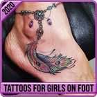 Tattoos Ideas For Girls On Foot 2020 icône