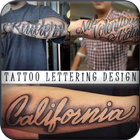 Tattoo Lettering Design icono