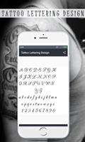 Tattoo Lettering Design syot layar 3
