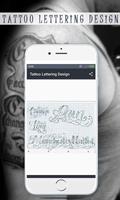 Tattoo Lettering Design captura de pantalla 2