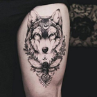 Tattoo designs - Tattoo my photo ikona