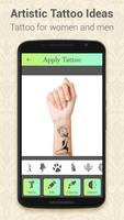 برنامه‌نما Tattoo Sticker Photo Editor عکس از صفحه