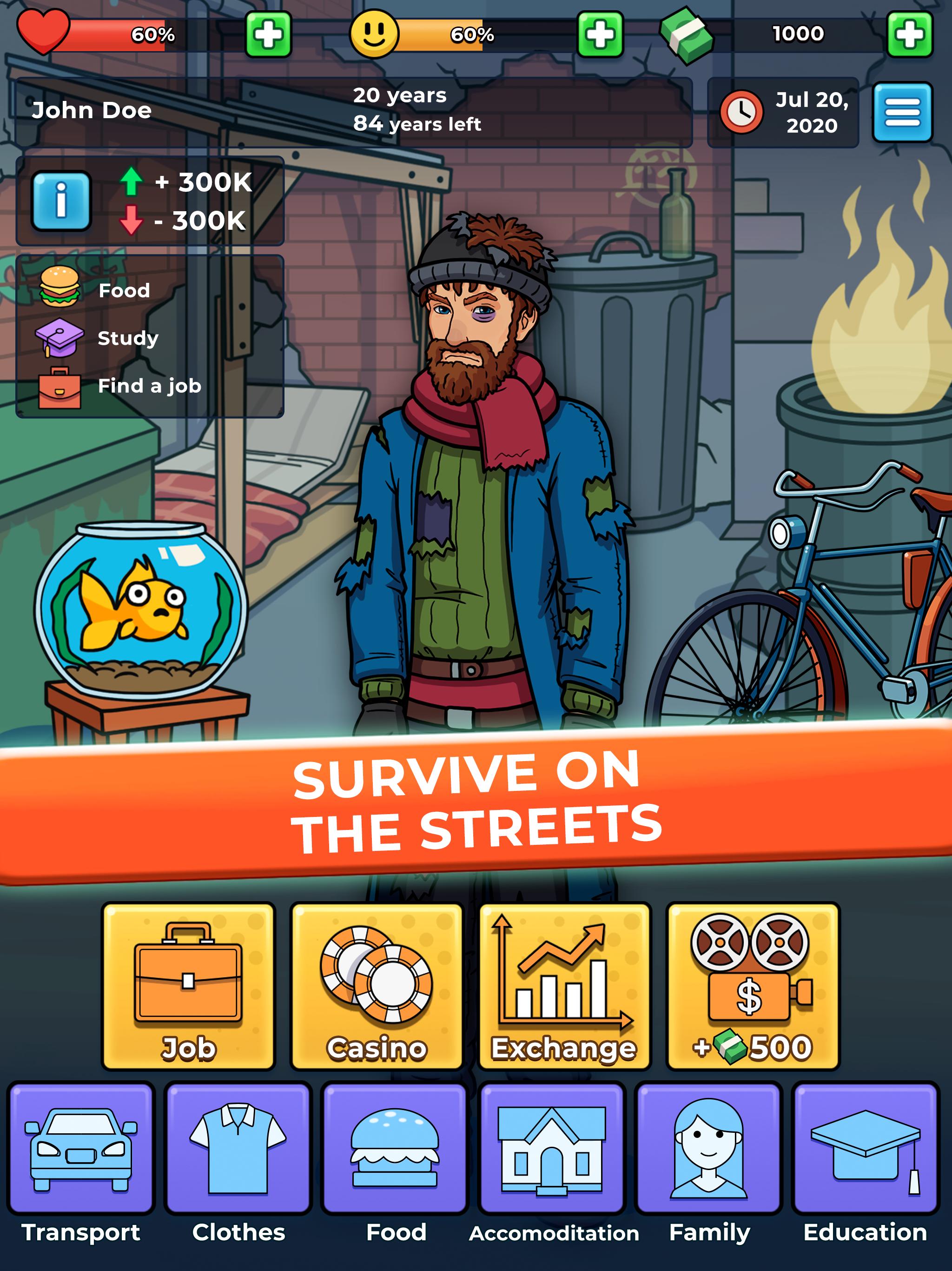 Игра где можно играть и зарабатывать деньги. Игра про бомжа. Симулятор жизни бомжа. Игры кликеры симуляторы. Бомжара игра на андроид.