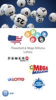 Poster Powerball & Mega Mil. Lottery