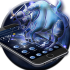 Taurus Neon Constellation Theme Zeichen