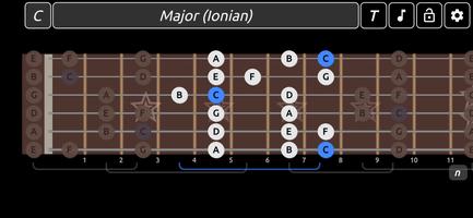 Guitar Scales & Patterns Lite تصوير الشاشة 1